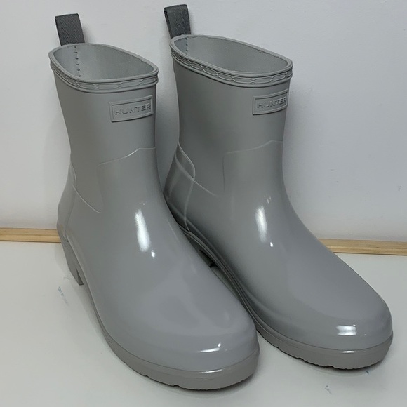 NEW Hunter Refined Slim Fit Low Heel Ankle Boot - Picture 4 of 6